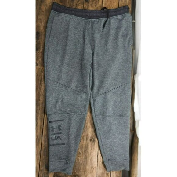 Under Armour Mens ColdGear Loose Fit Gray Joggers XL - Picture 1 of 8